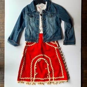 Vintage Anthropologie like Skirt for Holidays
